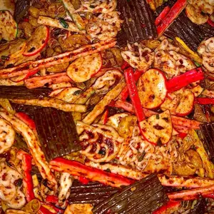 sebring /seblak kering bebas request rasa dan mix 5 varian, kemasan 250 gram Kerupuk