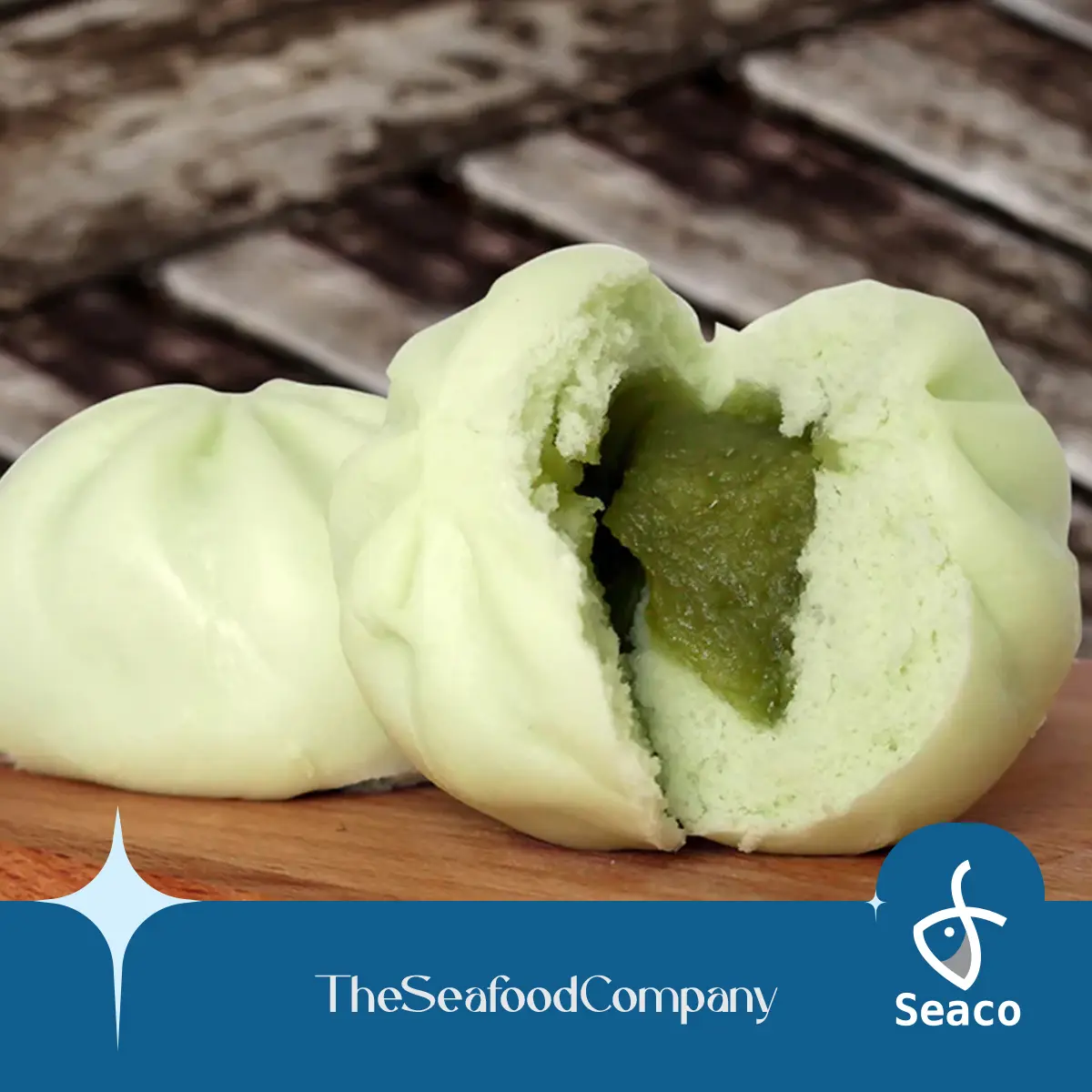 Pandan Lotus Bao (9pcs) - 270gm