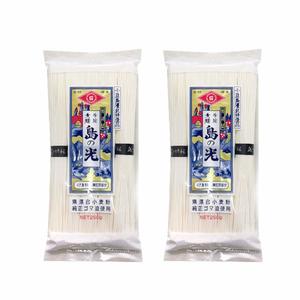 小豆島手延素麺 島の光 特級品黒帯 2袋 250ｇ入2袋（ 50g×10束 ）