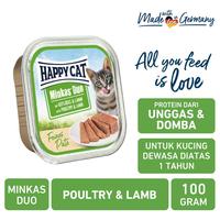 Gambar Happy Cat Minkas Duo Makanan Kucing Basah Daging Ayam dan Domba dari Happy Dog Happy Cat Indonesia Kota Administrasi Jakarta Utara 1 Tokopedia