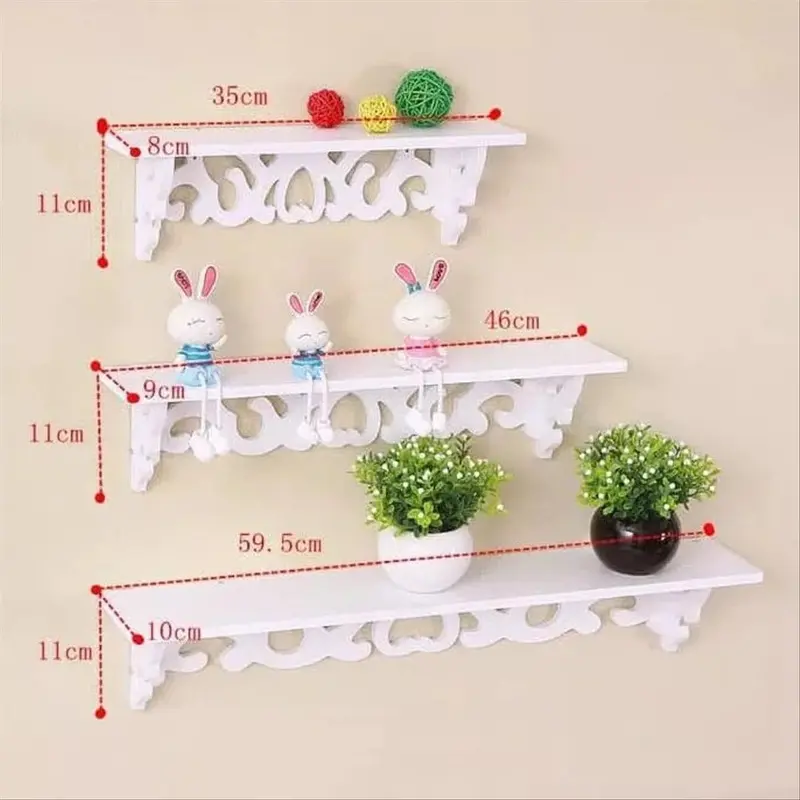 RAK VINTAGE SET ISI 3 RAK DINDING RAK GANTUNG PER SET ISI 3 5