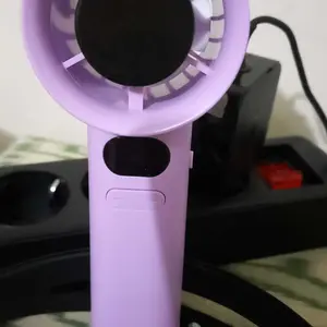 COD 2026 Kipas Angin Mini Portable Genggam Kuat Angin Turbo AC Mini Air Tahan Lama 24 Jam Kecil Murah dengan Tali Gantungan untuk Anak Sekolah M11promax Kipas Genggam Layar LED 120 Gear 15000RPM Angin Kencang