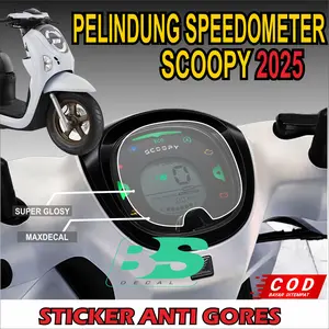 STICKER PELINDUNG ANTI GORES SPEEDOMETER SCOOPY NEW 2025 / STICKER SPEEDOMETER SCOOPY NEW 2025