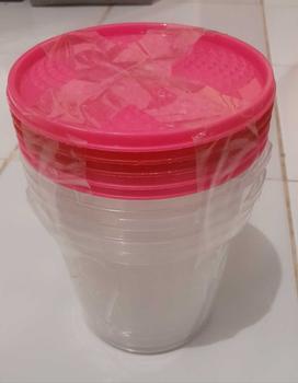 Product Review of (5 PCS) TOPLES PLASTIK MURAH / TOPLES JUALAN SEBLAK /  TOPLES 3 LITER / 3L / TOPLES KERUPUK / TOPLES UNTUk JUALAN / TOPLES BENING AESTETIK from A**1 0