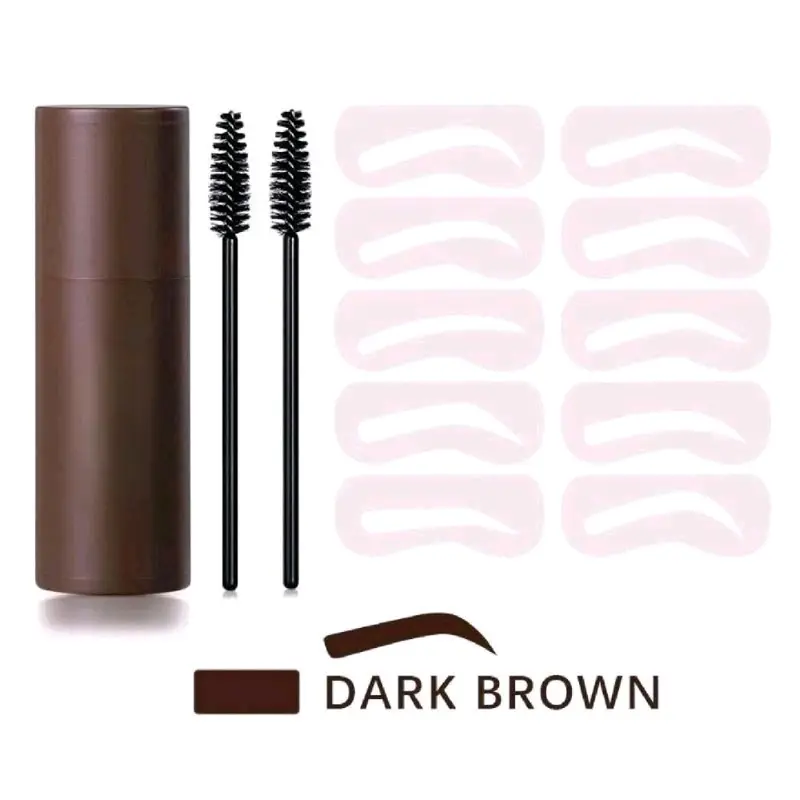 (3in1) Paket Eyebrow Powder 3in1 Cetakan Alis Tali Instant Waterproof / Eyebrow Powder Pensil alis waterproof 4