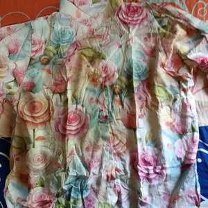 ALYSA BLOUSE ATASAN WANITA RAYON MOTIF