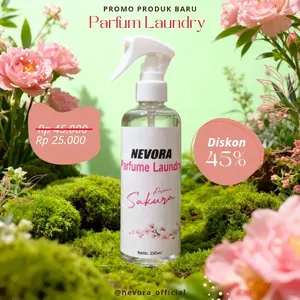 NEVORA - Parfum Laundry,Pewangi Pakaian, Aroma Sakura,Wangi Tahan Lama