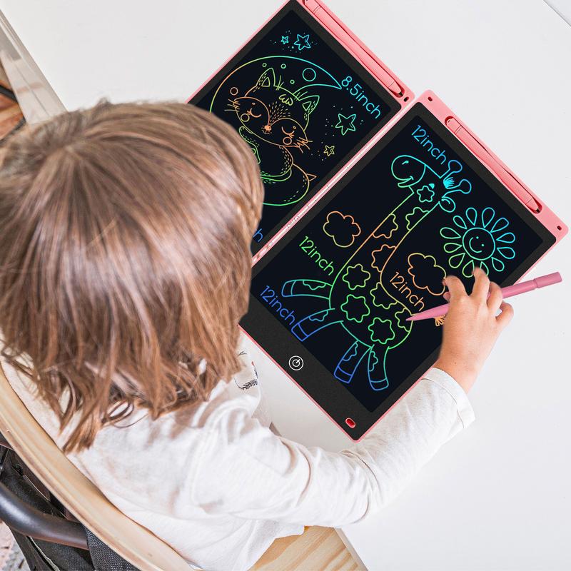 Product Introduction of Children&#39;s LCD drawing board handwriting board 8.5-inch art student drawing board one-click elimination student home writing board 3