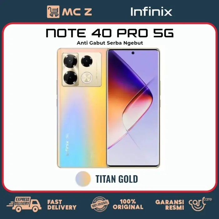 [Exclusive BaimWong] Infinix Note 40 Pro 5G 8/256 Garansi Resmi 3