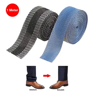 Lem Pemendek Perekat Celana Jeans Kain Katun Gosok Tanpa Jahit 1 Meter