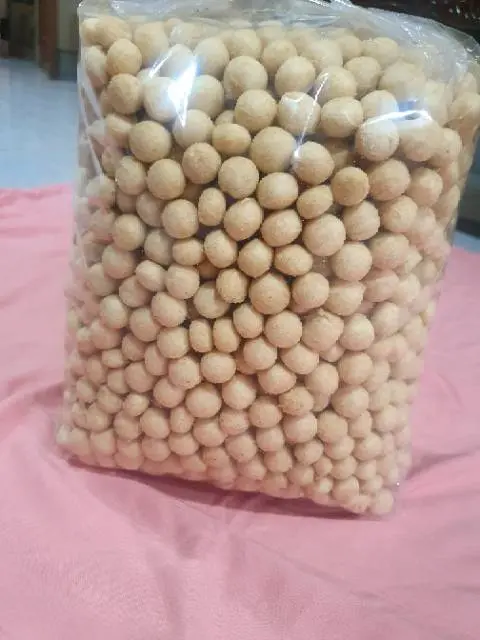 Tahu Bulat Mini Kering F1 Rasa Original/Ayam Bawang/Sambal Goang/Balado 1 Kg (1000gr) 5
