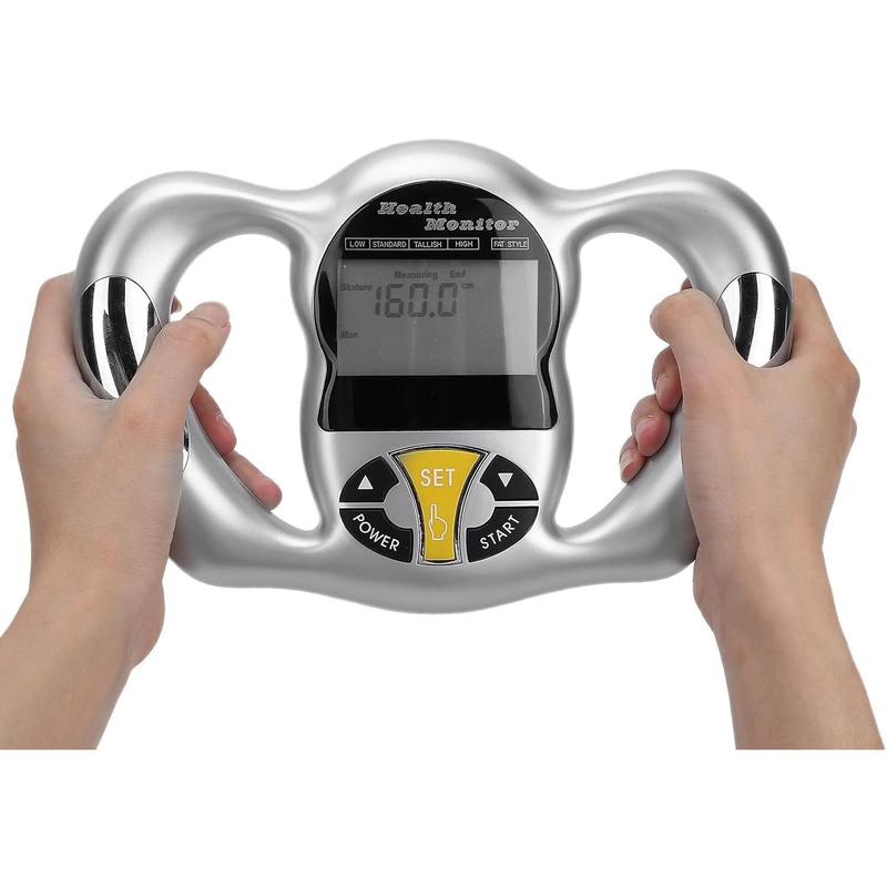 Máy phân tích mỡ cơ thể kỹ thuật số, thiết bị đo tỷ lệ BMI cầm tay với màn hình…