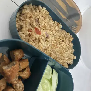 VOOVA Lunch Box / Kotak Bekal Makan Siang / Bento Set 900ml / Kotak Makan