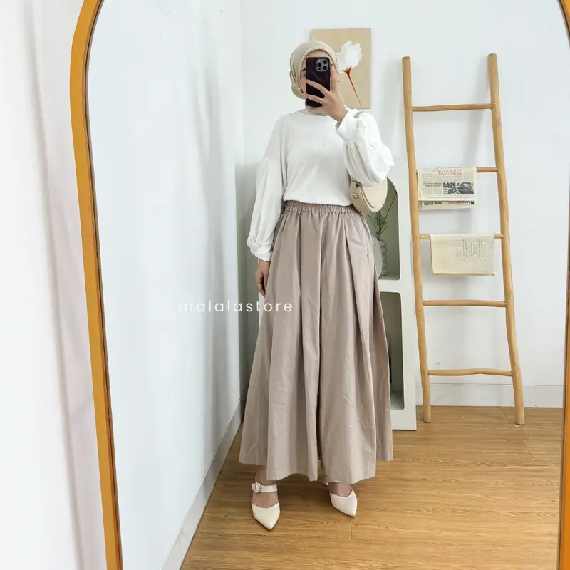 Rok Varisha Maxy Linen Premium Bawahan Wanita By MalalaStore 3