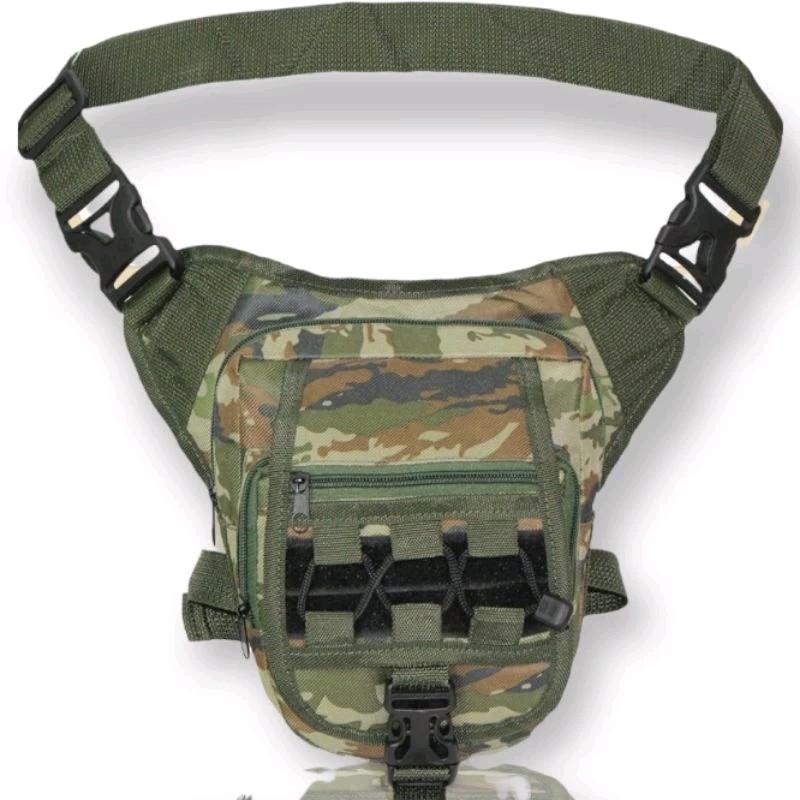 Tas Paha Tactical Tas Pinggang Pria Army Selempang 0