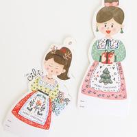 Gambar (HT-XMAS078) tag ucapan natal / christmas GIRLS (ISI 20) dari i am CiLi Kota Tangerang 5 Tokopedia