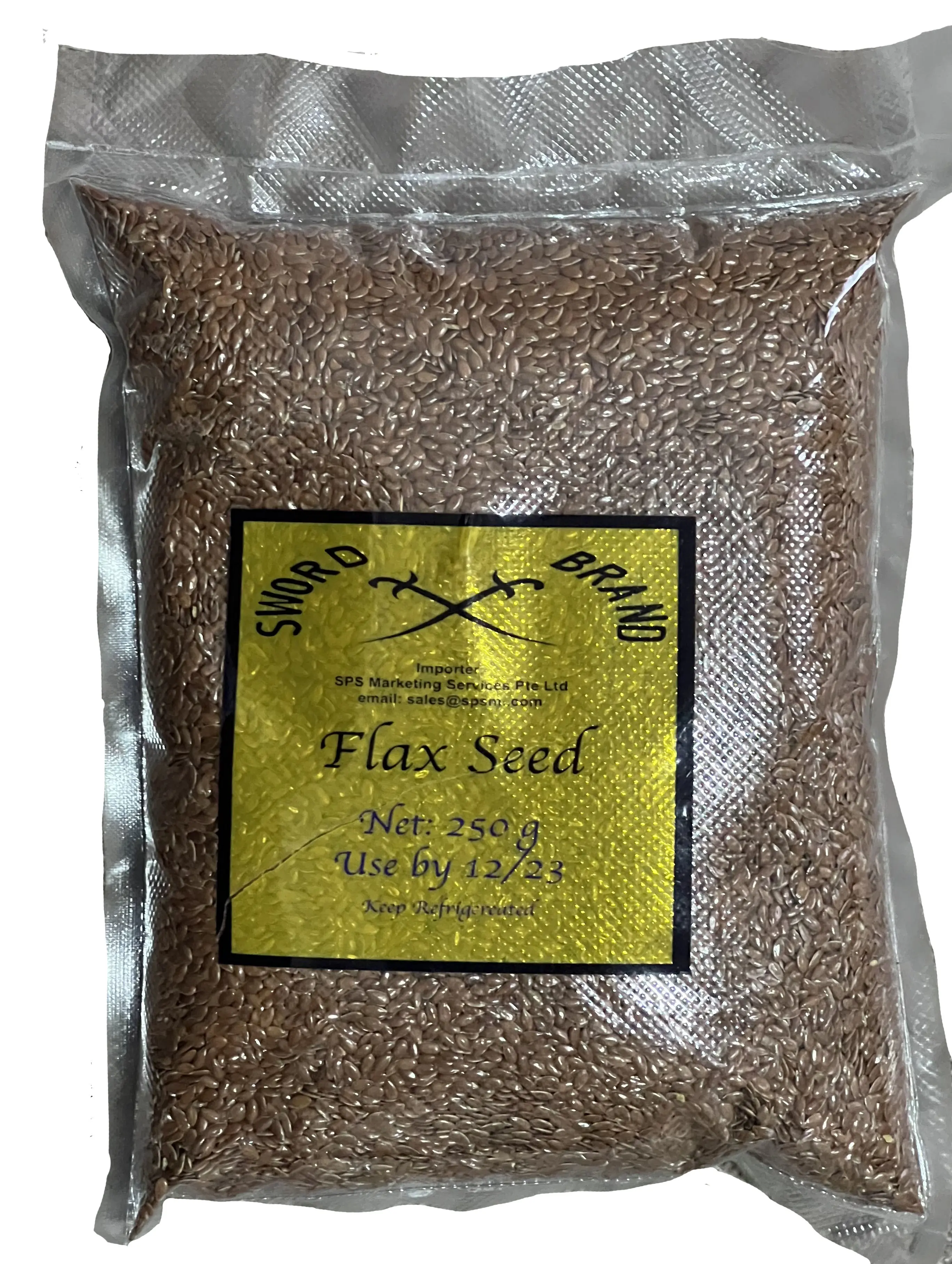 Flax seed  250 g bag new stock current crop