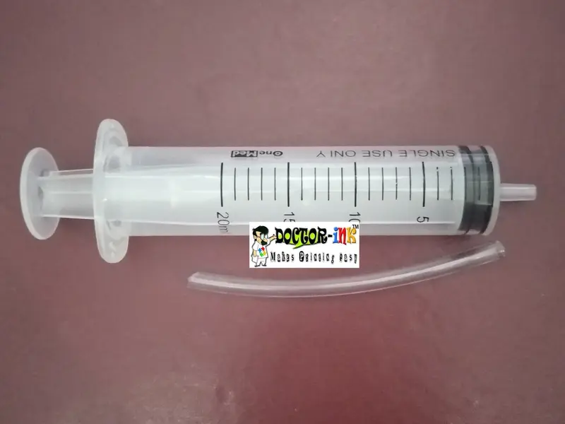 Spuit/Suntikan 20 Ml + Selang Pembersih Head Printer 2
