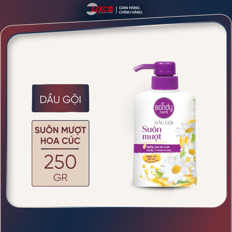 Dầu gội đầu Bondy Care 250G suôn mượt nuôi dưỡng và bảo vệ tóc từ sâu bên trong Z1113 Lixco Việt Nam