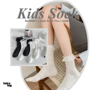 [Tokobig] Sunset Kaos Kaki Anak Import Kaos Kaki Pesta Anak Perempuan Renda