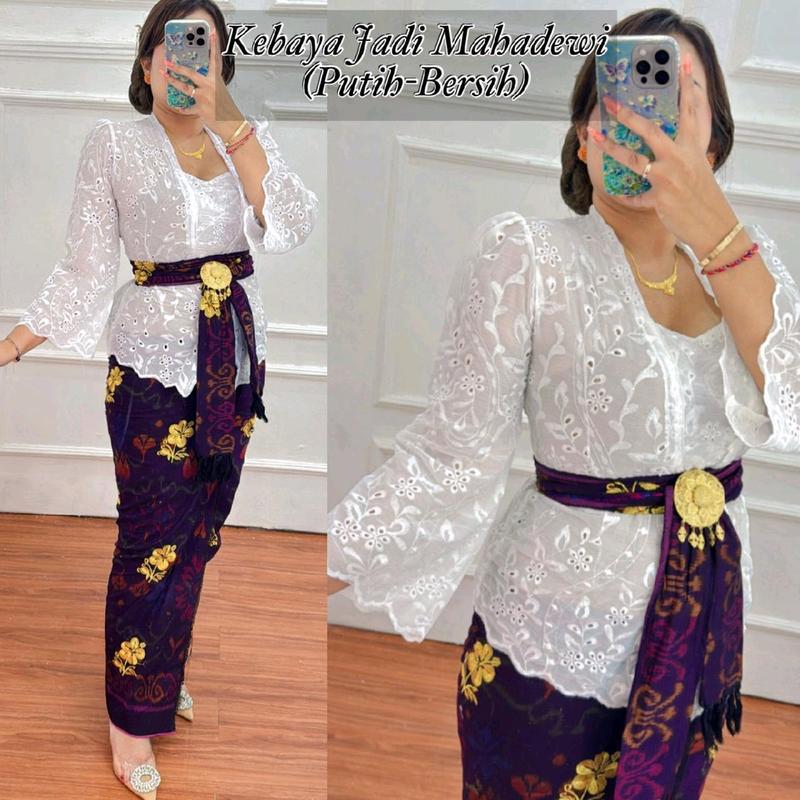 kebaya jadi Embroidery-lonceng elegant Dewasa-0380 5