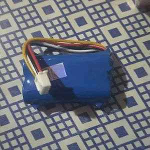 Baterai Mainan Anak Mobil RC, Lithium 14500 7.4V 3000mAh Soket HITAM 4 PIN & PUTIH XH 4 PIN