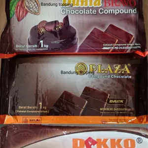 Dunia Plaza Coklat Batang Dunia Plaza Dakko 1kg DCC Chocolate Compound Food 1kg