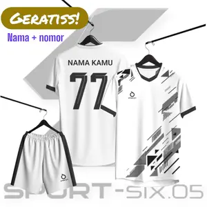Baju jersey sepak bola dan futsal dewasa dan anak bahan premium