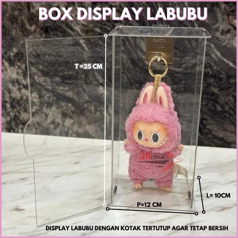 BOX DISPLAY LABUBU AKRILIK KOTAK LABUBU POPMART UPSET DUCK 4