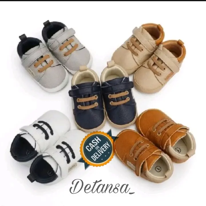 Sepatu anak bayi umur 1 sampai 12 bulan laki laki dan perempuan Prewalker sandal Sneakers 4