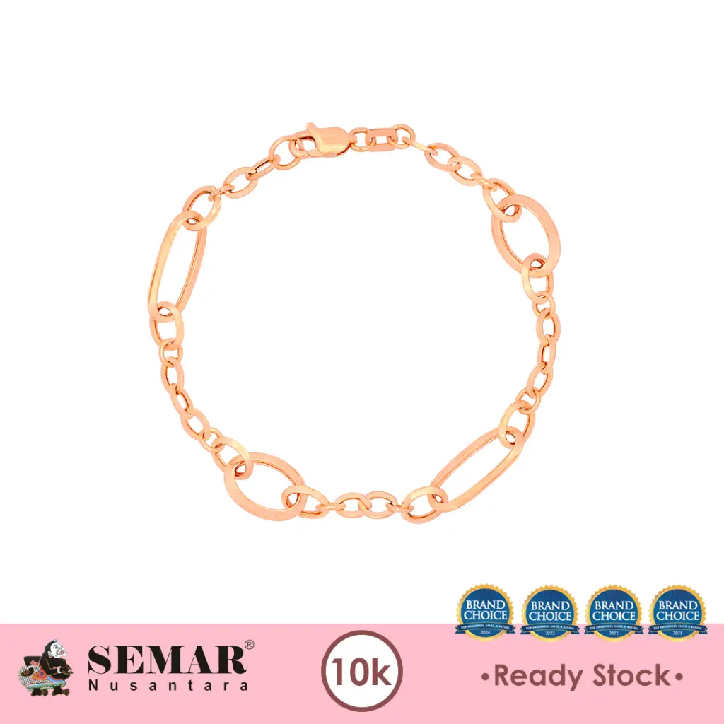 Gelang Emas Tangan Wanita Stecy Gold 10K Semar Nusantara