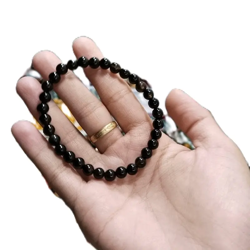gelang yahman wulung diameter 6mm/ 8mm custom tali 0
