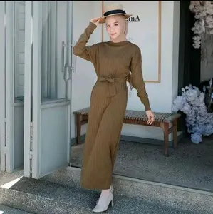 Zakilla Midi Dress Rajut  Dress Tali Rajut