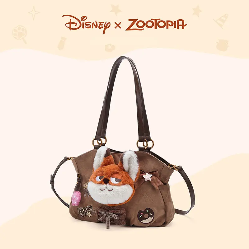【Disney】 Túi đeo vai/đeo chéo thời trang đa năng, mẫu mới thuộc dòng Phía Mad City của Disney, phiên bản Nick và Judy | BigBuy360 - bigbuy360.vn