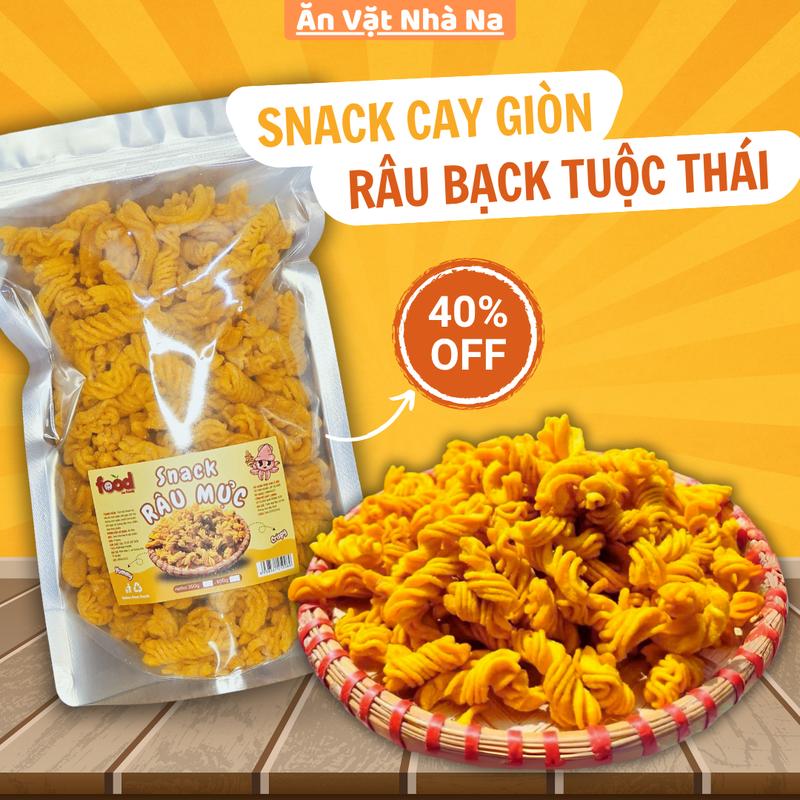FreeShip 1kg Snack Râu Mực Snack Râu Bạch Tuộc Bim Bim Mì Tôm Ăn Vặt Nhà Na - Ăn Vặt