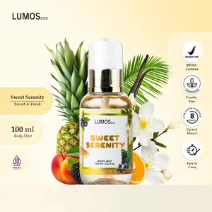 LUMOS & Co. | Sweet Serenity - 100ml Body Mist Fragrance Perfume Body Mist Lokal Indonesia Tahan Lama Hingga 8 Jam - 100ml