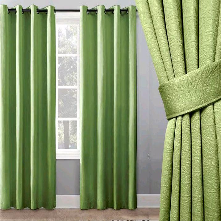 Gorden Glosy Serat Safron Segitiga Abstrak 3