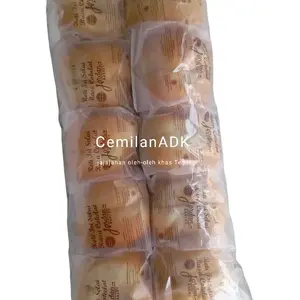 Roti Isi 2 Rasa Coklat dan Nanas JordanBakery isi 10pcs - Snack Lokal Bebas Bahan Pengawet Manis