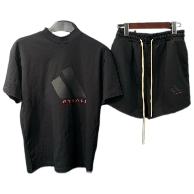 Bộ Thể Thao BaKETBAALl Cotton Quần nỉ chân cua bộ  hydrogen  nam bộ quần áo nam quần áo cộc boy phố