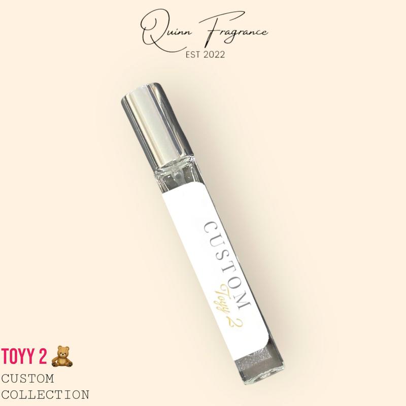 Nước Hoa NỮ QUINN FRAGRANCE - CUSTOM TOYY 2 chai 10ml - 30ml Phong Cách Tươi mới Dễ thương Trẻ trung Hương Quả lý trắng Táo xanh Hoa mẫu đơn Xạ hương