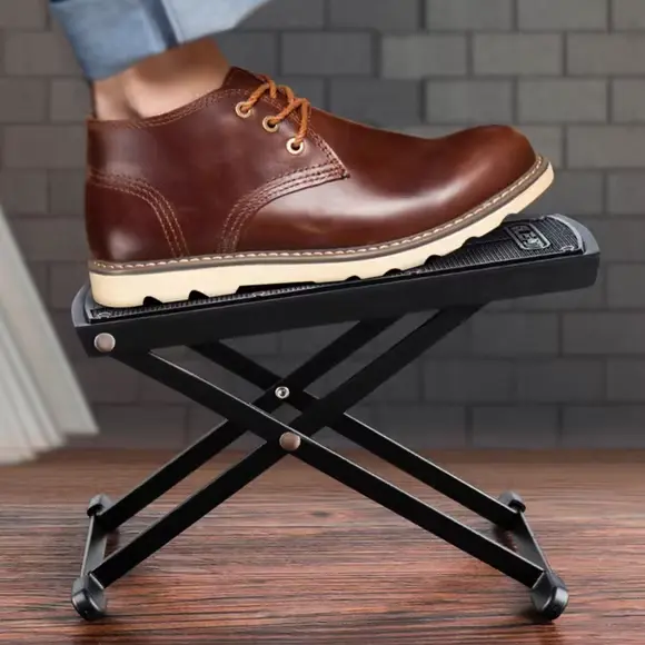 Guitar pedal pedal, classical pedal stool, pedal pedal, tripod, folding pedal