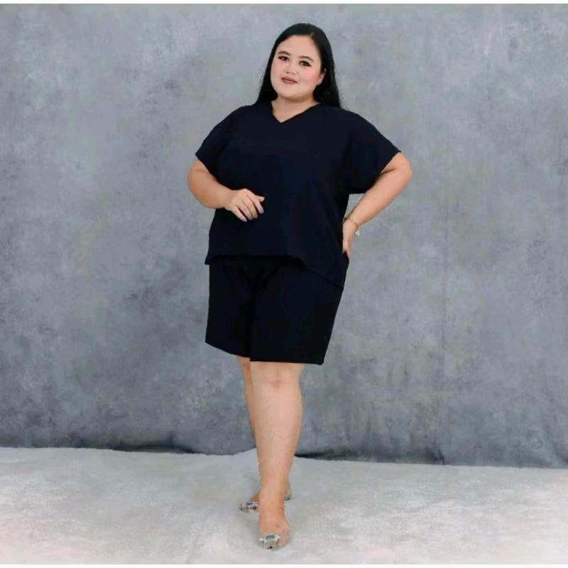 BELI 1 GRATIS 1 SETELAN NAGITA JUMBO LD 130 SETELAN CRINGKLE TERLARIS SETELAN WANITA TERMURAH Crinkle 2