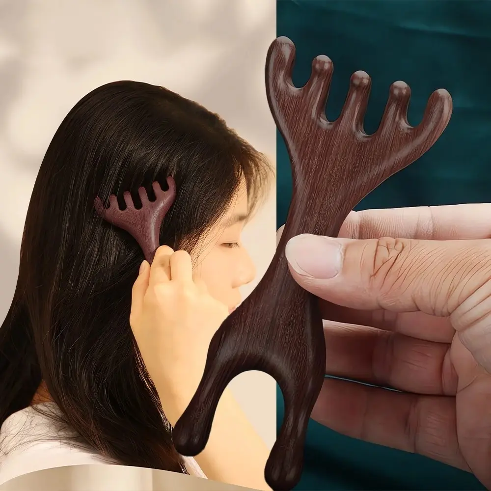 BISA COD 6929 Sisir Penggaruk Hidung / Sisir 5 Cakar 2 Fungsi Penggaruk Hidung / Sisir Pijat 2 Sisi Ujung Meridian / Sisir Pijat Terapi Kulit Kepala