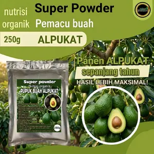 Pupuk Buah Alpukat Nutrisi Pelebat Buah Alpukat Isi 250g - Organik