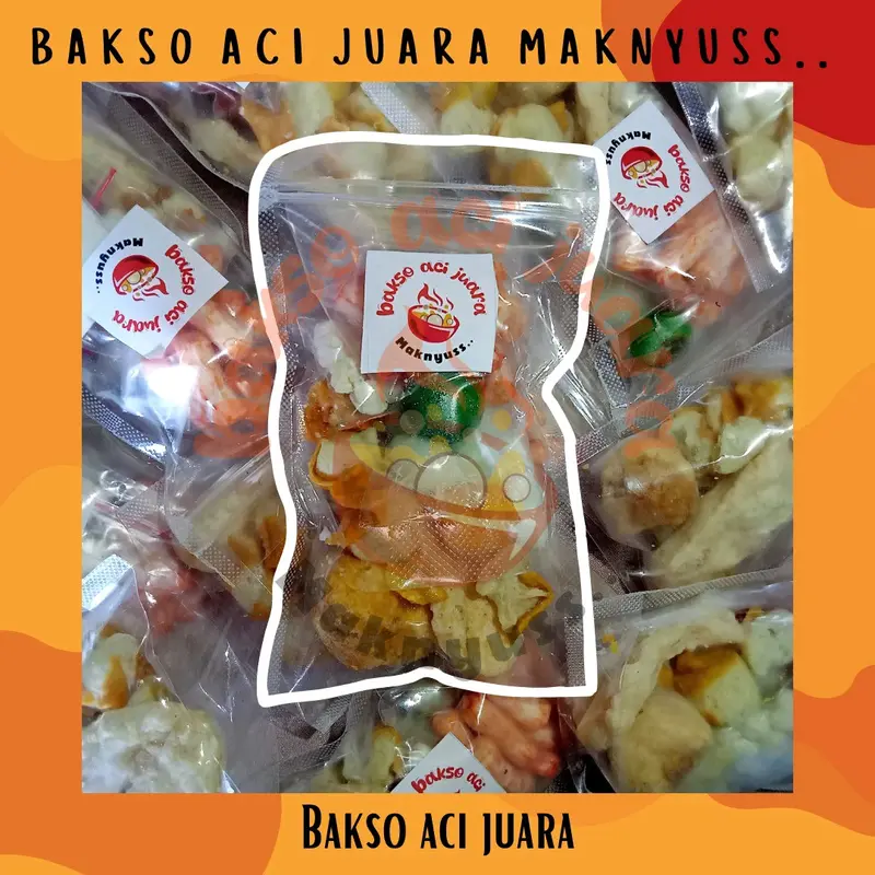 BAKSO ACI BACI BASO ACI JUARA KUAH GURIH PEDAS PAKET ISI 6 10 12 18 JUARA 2