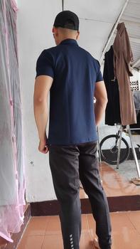 Product Review of Polo Motion Knit - All In Chris Putra - Premium Mango Knit T-Shirt Pria Oversize Baju Knit Pria Casual Comfortable from s**5 2