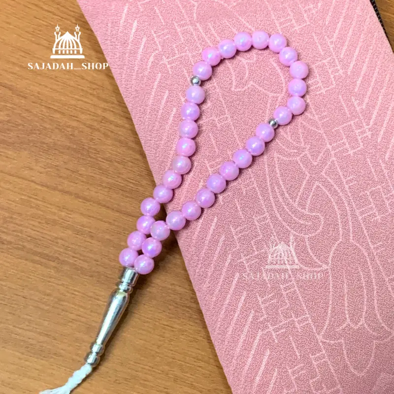 Tasbih Mutiara Aesthetic 33 Butir | READY KIRIM souvenir ultah / pernikahan, oleh oleh haji, 40/100/1000 harian, pelengkap mahar nikah,  dan syukuran Muslim 6