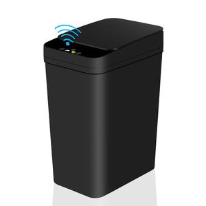 自動開閉ゴミ箱 センサー式 3.1ガロン 蓋付き スリム設計 防臭 寝室 キッチン オフィス用