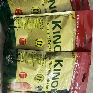 Kinoki Koyo Detox Gold 1 Box Isi 10 Pcs Koyo Kinoki Original Foot Patch Hand Kaki Ginger Alami & Aman Menghilangkan Racun Tubuh