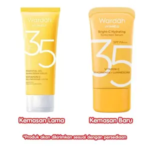 Wardah UV Shield Sunscreen Gel SPF 35++ 40ml Perlindungan Sehari-hari Anti Kusam & Anti Penuaan Dini